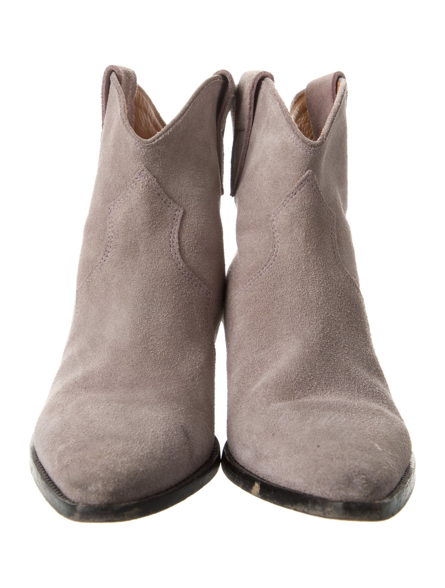 Isabel Marant Suede Western Boots